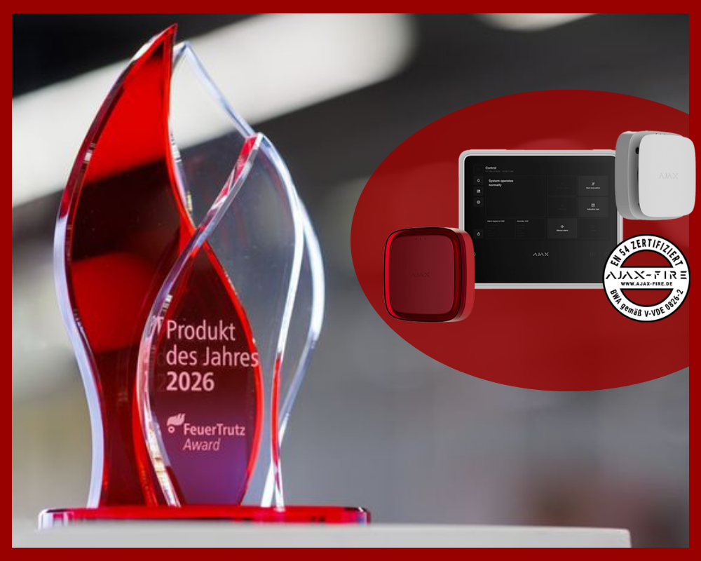 Produkt des Jahres 2026 - FeuerTrutz Award